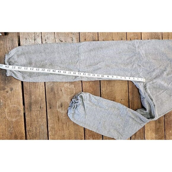 Vintage Grey Sweatpants Knit Drawstring SZ Small Sportswear Fleece NWT NOS - Picture 6 of 16